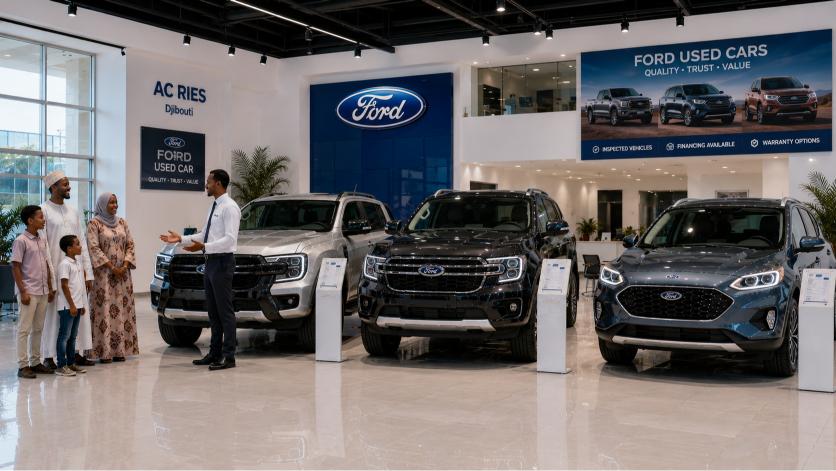 Client djiboutien achat Ford Occasion à Djibouti en 2026 concessionnaire satisfait