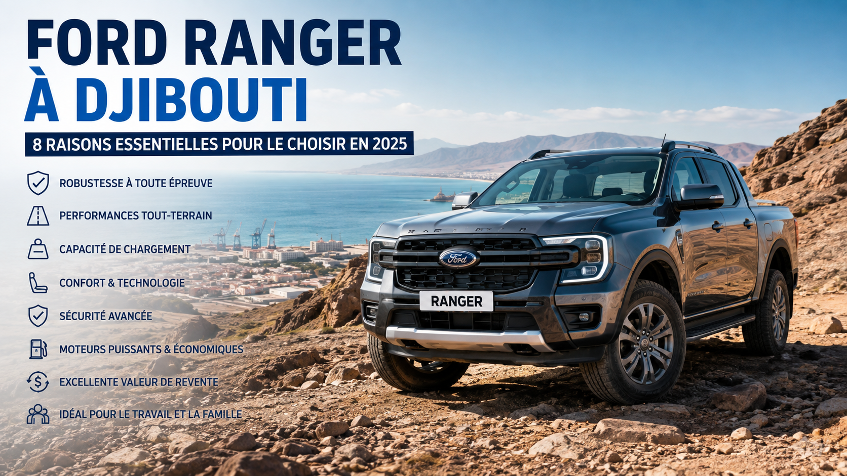 Ford Ranger à Djibouti